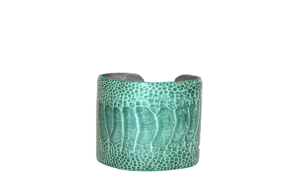 
                
                    Load image into Gallery viewer, 6100 Ostrich Leg Cuff
                
            